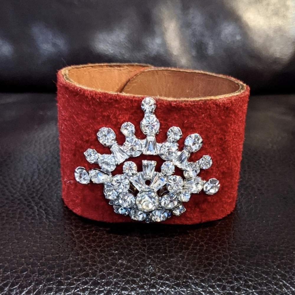 NWT Made in the Deep South Vintage Leather Cuff
